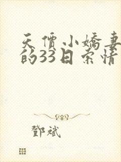天价小娇妻总裁的33日索情