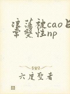 浪荡被cao日常双性np