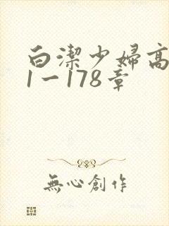 白洁少妇高义第1一178章