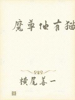 魔尊他有猫了