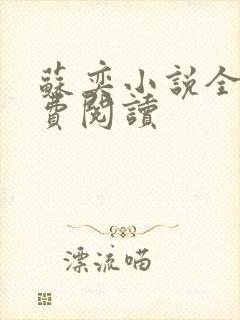 苏奕小说全文免费阅读