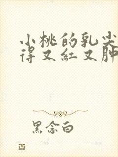 小桃的乳尖被吸得又红又肿