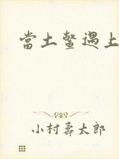 当土鳖遇上海龟