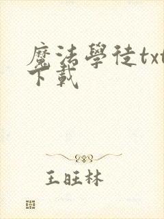 魔法学徒txt下载