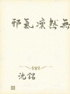 邪气凛然无弹窗