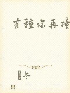 有种你再撞一下