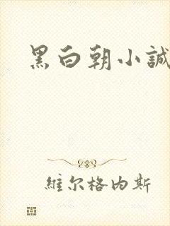 黑白朝小诚