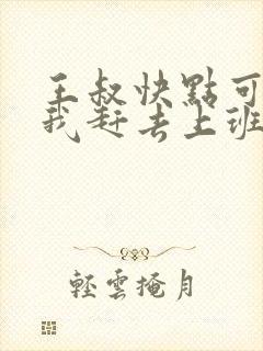 王叔快点可以吗我赶去上班