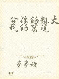 公狼的粗大挺进我的密道