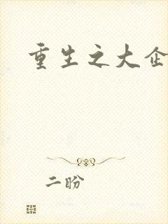 重生之大企业家