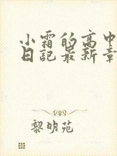 小霜的高中成长日记最新章节