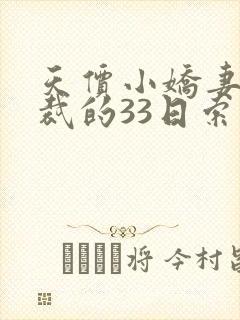 天价小娇妻,总裁的33日索情全文免费