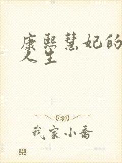 康熙慧妃的躺赢人生