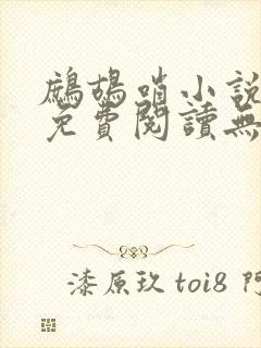 鹧鸪哨小说网站免费阅读无弹窗