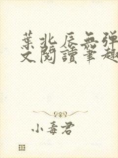 叶北辰无弹窗全文阅读笔趣阁