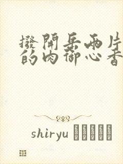 拨开岳两片肥嫩的肉御心香帅