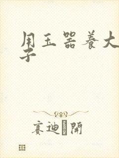 用玉器养大的皇子