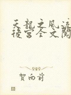 天龙之风流猎艳后宫全文阅读