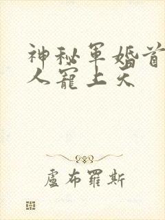 神秘军婚首长大人宠上天
