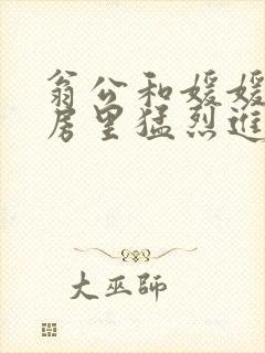 翁公和媛媛在厨房里猛烈进出