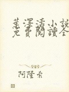 叶泽涛小说全文免费阅读全文