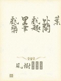 戏里戏外叶芙岑栾笔趣阁