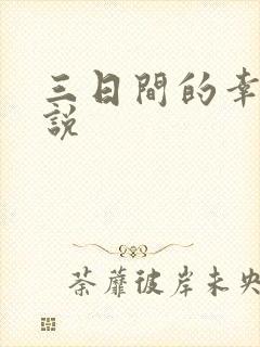 三日间的幸福小说