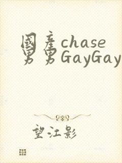 国产chase男男GayGay
