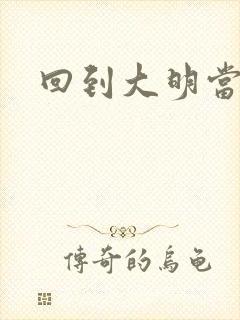 回到大明当才子