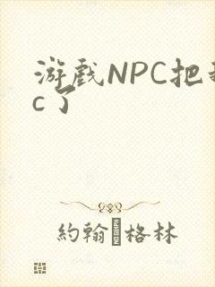 游戏NPC把我c了