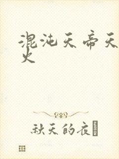 混沌天帝天地大火