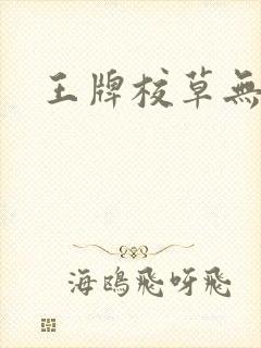 王牌校草无限爱