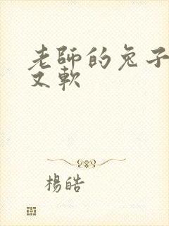 老师的兔子又大又软