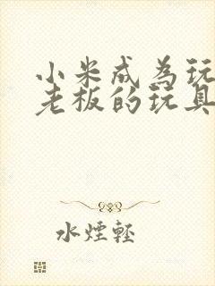 小米成为玩具店老板的玩具