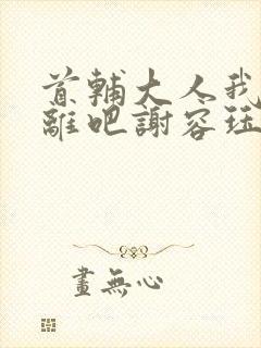 首辅大人我们和离吧谢容珏