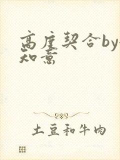 高度契合by洛知意