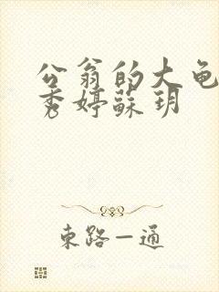 公翁的大龟挺进秀婷苏玥