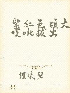 紫红色硕大噗呲噗呲拔出