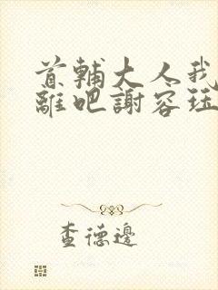 首辅大人我们和离吧谢容珏