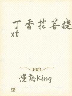 丁香花菩提树txt