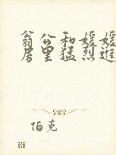 翁公和媛媛在厨房里猛烈进出