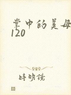 掌中的美母版主120