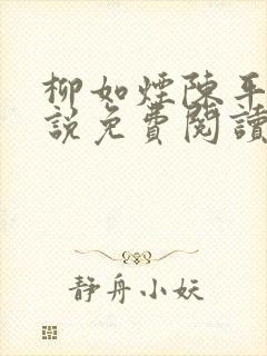 柳如烟陈平安小说免费阅读全文