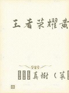 王者荣耀黄化网