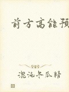 前方高能预警