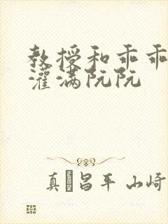 教授和乖乖女H灌满阮阮