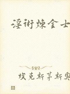 淫术炼金士小说