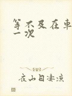 等不及在车里做一次