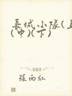 长城小队(上)(中)(下)