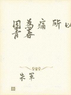 因为痛 所以叫青春